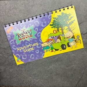 Rugrats 1998 Vintage Adventure Guide Activity Book Coloring Stickers Nickelodeon